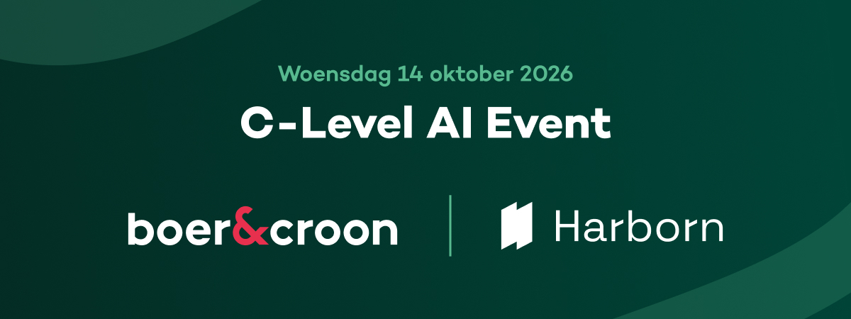 C-Level AI Event Boer & Croon en Harborn