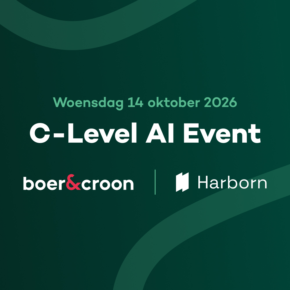 C-Level AI Evenet Boer & Croon en Harborn